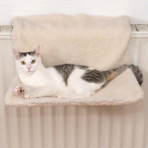 Závěsné odpočívadlo na topení pro kočky Relax, 43 x 30 x 25 cm