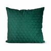 Domarex Kopfkissenbezug Sonic Sechseck Smaragd, 45 x 45 cm