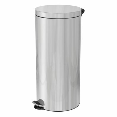 Alda Freedom Fresh 30 l pedálos szemetes,rozsdamentes acél, fényes
