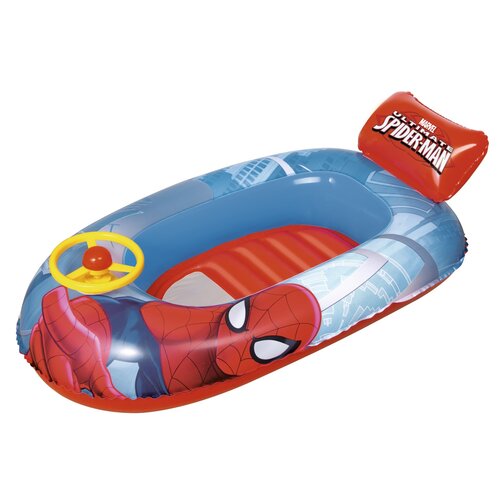 Bestway Mały ponton dmuchany Spiderman, 112 x 70 cm