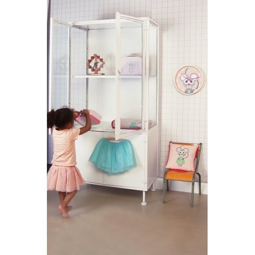 Ceas de perete pentru copii Karlsson JIP0902, cu şoricel