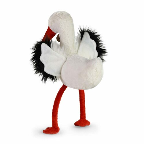 Rappa Pluszowy bocian 28 cm ECO-FRIENDLY