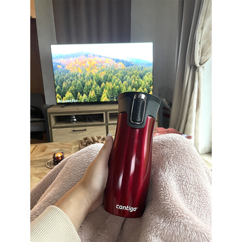 Contigo Termo lahev West Loop 470 ml Red