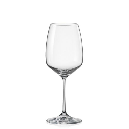Crystalex 6-dielna sada pohárov na víno GISELLE, 455 ml
