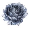 Decorațiune de Crăciun Floare albastră 10 cm,pene, cu clește