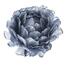 Decorațiune de Crăciun Floare albastră 10 cm,pene, cu clește