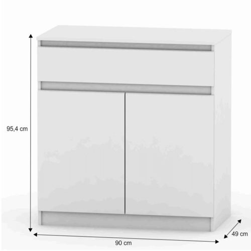 Schrank HANY NEW 007, weiß