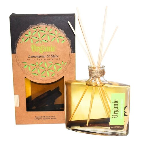 Organiczny dyfuzor Lemongrass&Spice 150 ml z patyczkami