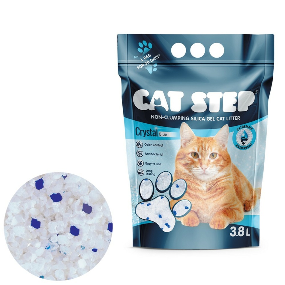 Cat Step Crystal Blue 3,34kg 7,6l / 4