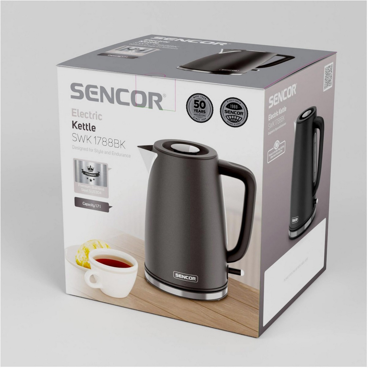 Sencor SWK 1788BK varná kanvica, čierna