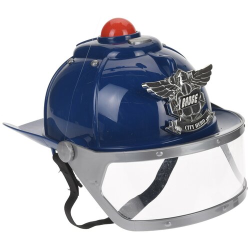 Dětská policejní helma, modrá