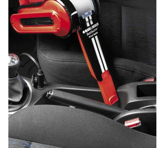 Autovysávač Black & Decker PAV1205 Dustbuster, červená