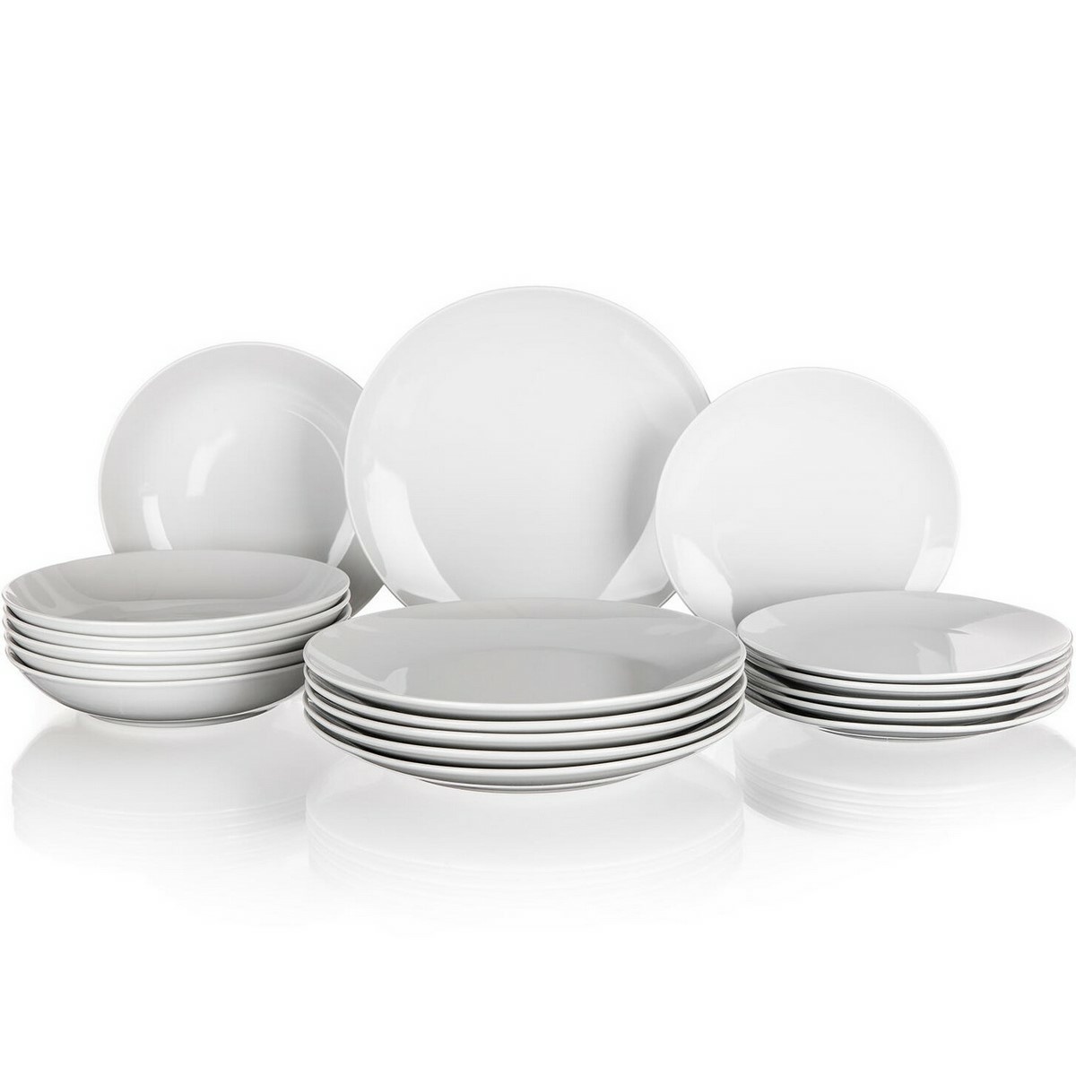 Banquet 18-częściowy komplet talerzy MARION