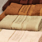 Prosop de corp 4Home Bamboo Premium maro deschis, 70 x 140 cm