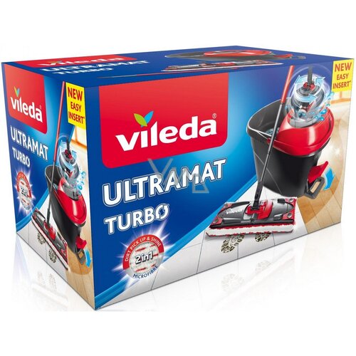 Vileda Ultramat Turbo Microfibre 2v1 Набір для  прибирання