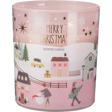 Vonná svíčka Winter Fun, vůně Pink Fairytale, 270 g