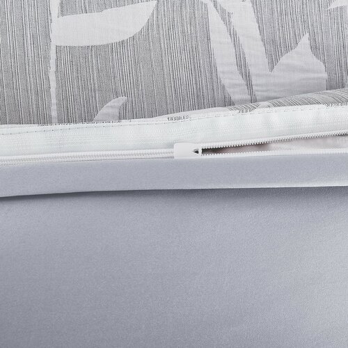 Žakárové obliečky Alabama sivá, 140 x 200 cm, 70 x 90 cm