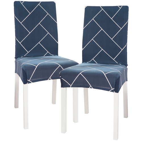 4Home Spannbezug für Stuhl Elegant, 45 - 50 cm, Set 2 Stück