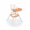 Scaun de masă pentru copii Dolu portocaliu, 90 x 70 x 60 cm