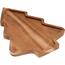 Taca do serwowania z drewna akacjowego Choinka 28,5 × 20 × 1,5 cm