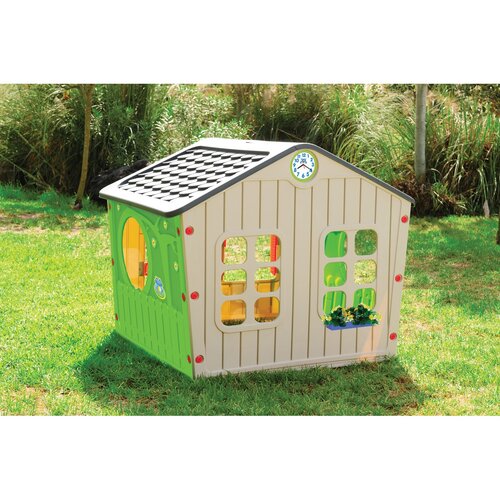 Zabawki Buddy BOT 1141 Domek Village, szary