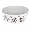 Keramična posoda za pse Dogs, 15 x 5 cm