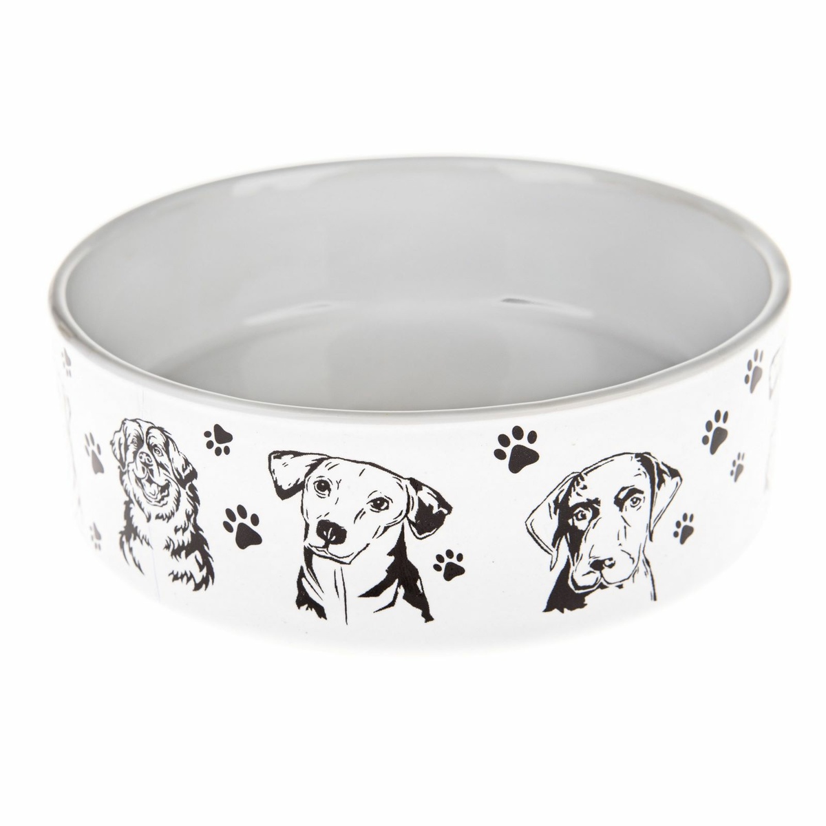 Keramická miska pro psa Dogs, 15 x 5 cm