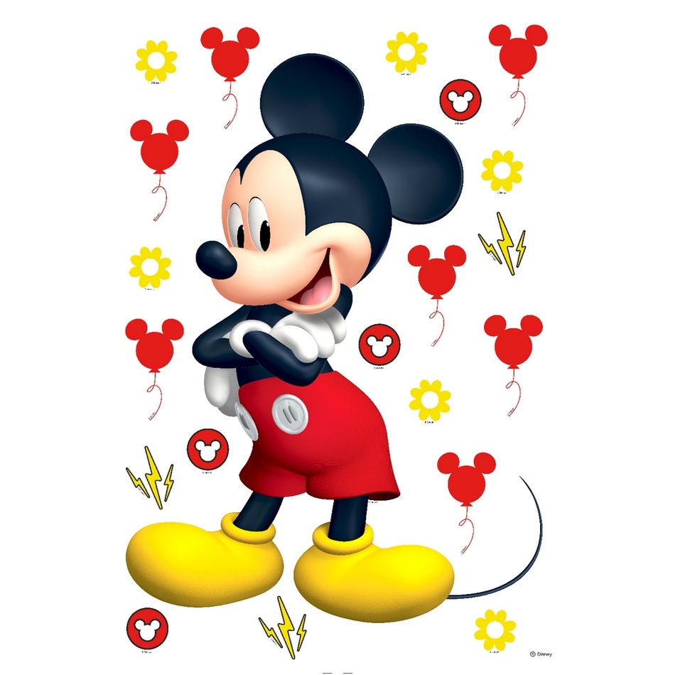Mickey egér öntapadós matrica 42,5 x 65 cm