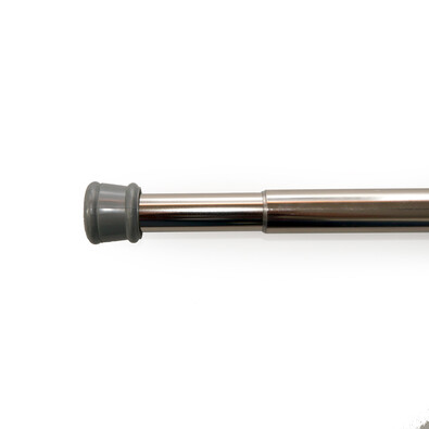 Bară de extensie nichel argintiu , 125 - 225 cm