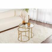 Set de măsuțe de cafea Aurum Gold 60 cm, 2buc.