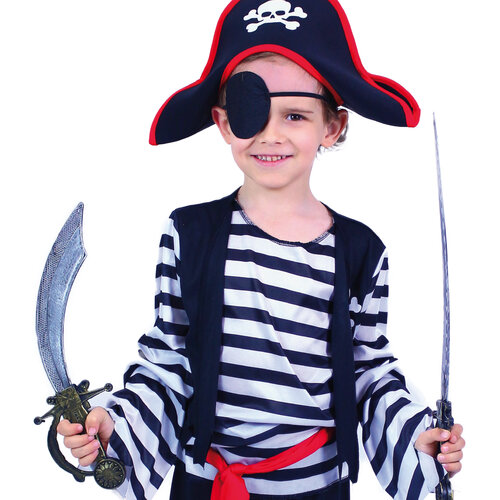 Rappa Detský kostým Pirát, veľ. M