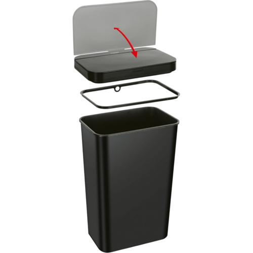 Lamart LT8110 Bezdotykový koš Sensor 50 l, černá