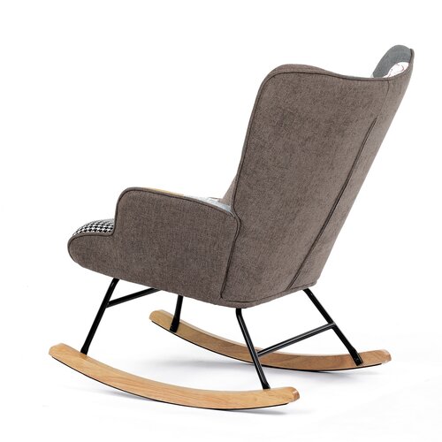 Hojdacie kreslo PW2, patchwork
