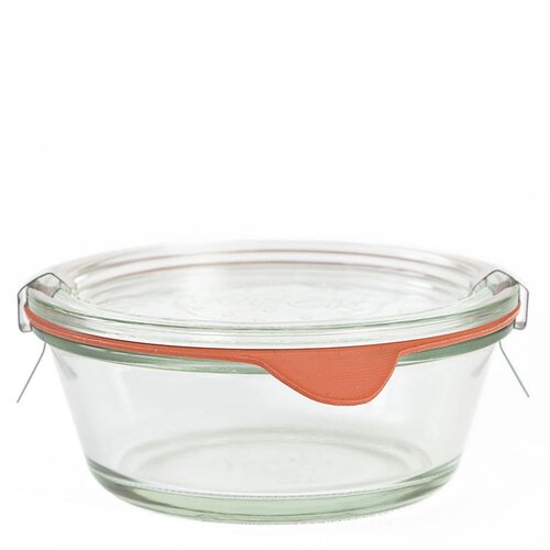 Weck 6-delni set kozarcev za vlaganje Gourmet 300ml s priborom, premer 120 mm