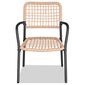 Autronic Set balcon 1+2, metal, polyrattan,natural, AZ-L1103 NAT