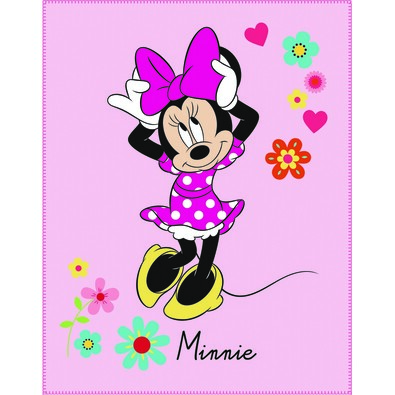 Koc dla dzieci Minnie Mouse Liberty, 110 x 140 cm