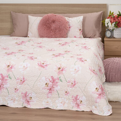 4Home Prekrivalo za posteljo Pink romance, 220 x240 cm + 2x 40 x 40 cm