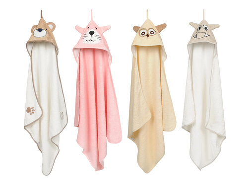 Babymatex Brisa za dojenčke z kapuco Jimmy Tygřík,80 x 80 cm