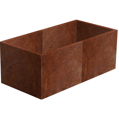Alto Răsadnă înălțată 69 x 136 x 52 cm, corten CORGARDEN 1010