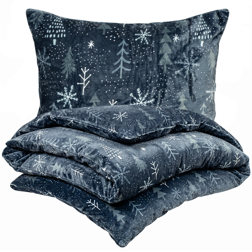 Lenjerie de pat din microflanel 4Home Silent night, 140 x 200 cm, 70 x 90 cm