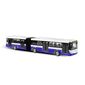 Autobus przegubowy Rappa niebieski, 36 cm