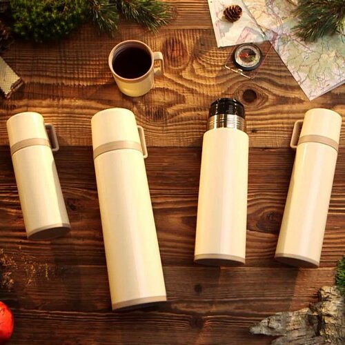 Tescoma Termoska s hrníčkem CONSTANT CREAM, 0,7 l