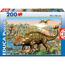Puzzle Dinosauři Educa, 200 dílků, vícebarevná