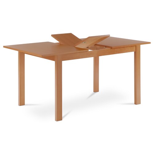 Ausziehbarer Esstisch 120–150 × 80 cm, Buche