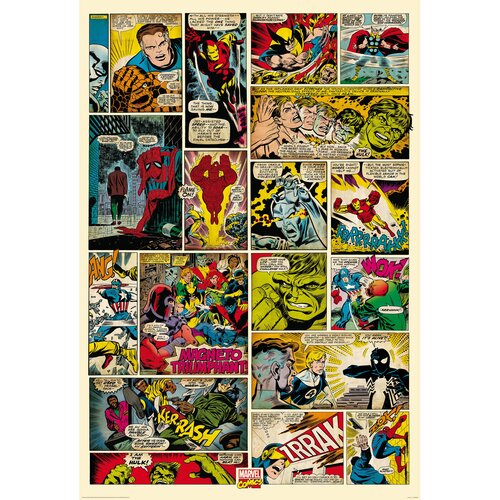 Fototapeta komiks Marvel 158 x 232 cm