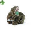 Rappa Plyšový ležící králík hnědá, 17 cm
