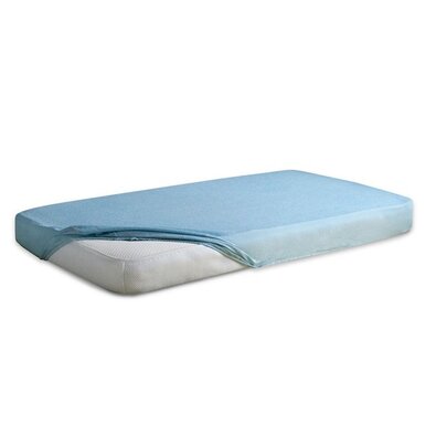 Babymatex Otroška neprepustna jersey rjuha modra,60 x 120 cm