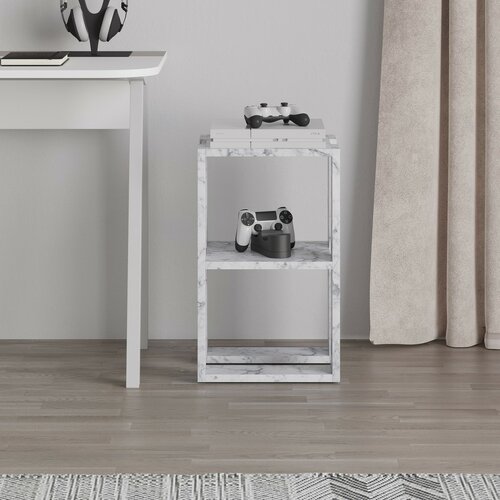 Nachttisch Lonie Carrara Marble
