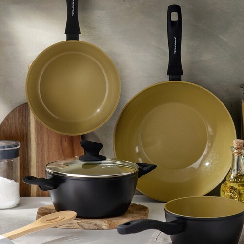 Florina Aluminiumtopf mit Deckel AmVegan von Mateusz Gessler, 26 cm, 4,8 l