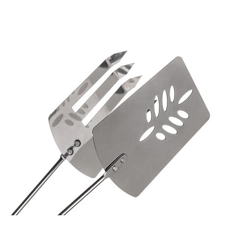 Happy Green Kliešte/obracadlá BBQ, 38 cm